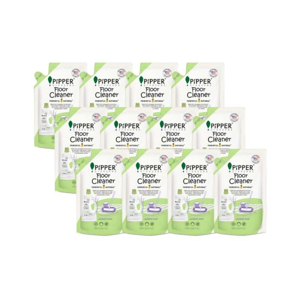 ผลิตภัณฑ์ทำความสะอาดพื้นจากธรรมชาติ กลิ่นลาเวนเดอร์ แบบถุง 700 มล. x 12 ถุง