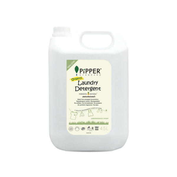 ผลิตภัณฑ์น้ำยาซักผ้าจากธรรมชาติ กลิ่นเลมอนกราส 4.5 ลิตร