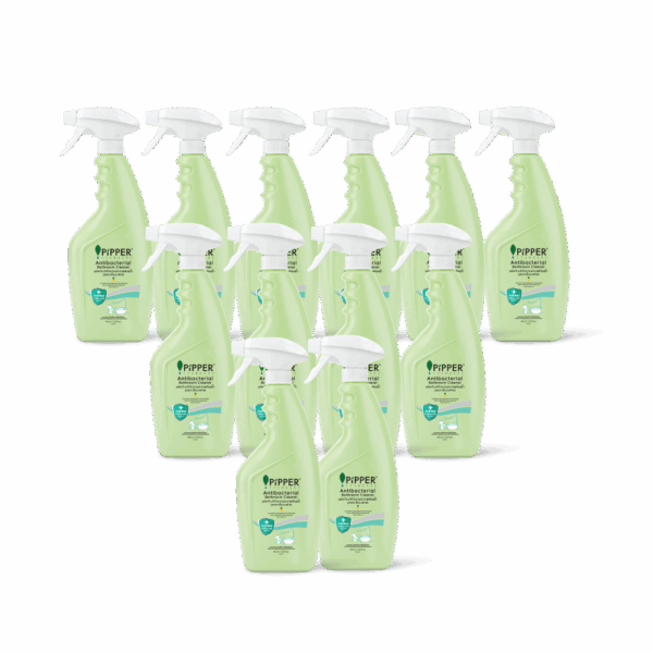 ผลิตภัณฑ์ทำความสะอาดห้องน้ำ สูตรฆ่าเชื้อแบคทีเรีย 400 มล. x 12 ขวด